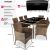 Technorattan Garden Furniture Set 8+1+Cover 130247773