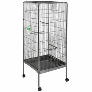 Wolierka dla Ptaków - Stalowa - 146 cm 130295077 - Hodowla ptaków