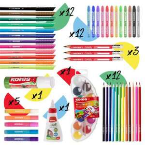 Kores Kreatív készlet kisgyerekeknek, művészeti kellékek kollázs - Kores