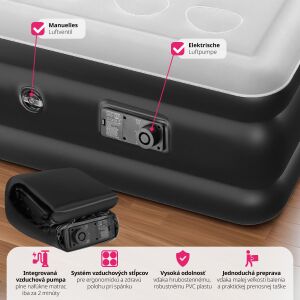 AirDreams Inflatable Mattress with Electric Pump 112381305 - Camping Mat