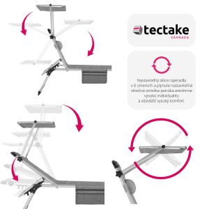 TecTake Lorella - Lehátko - Skladacie 118566854