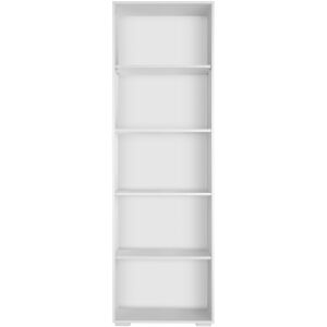 Lexi Bookcase - 5 Compartments 60x30x190cm 127343792 - Bookshelve & standing shelve