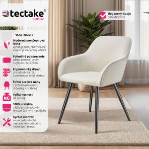 Marilyn Dining Chair, Corduroy Look, Upholstered 137372078 - Dining chair