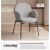 Scandi Upholstered Chair, Bouclé Fabric 112283548