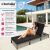 Sofia Polyrattan Garden Lounger 118566560