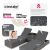 2 Technorattan Loungers + Table + Cover 118566395