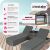 2 Technorattan Loungers + Table + Cover 118566395