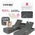 2 Technorattan Loungers + Table + Cover 118566395