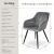 Marilyn Chair, Black Velvet 130786883