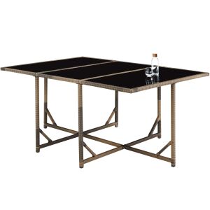 Malaga - Ogrodowy Zestaw Ratanowy - 10 miejsc 137017160 - Zestaw ogrodowy