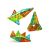 Geomag Magnetic Tiles Gems 16 piese - Construcții creative