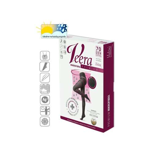 Mikroszálas kompressziós harisnya, 70 DEN, 3-as méret (grafit szürke) 104898521