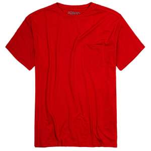 ADAMO férfi piros oversize póló zsebbel, KODY - Adamo