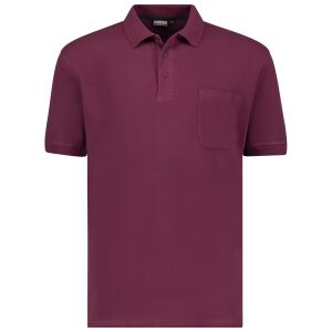 ADAMO KENO Oversize Férfi Póló - 7XL Bordó 127418416 - Adamo