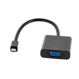 Mini DisplayPort VGA adapter, Mini DP VGA átalakító, Mini DP VGA adapter kábel - Cabletech