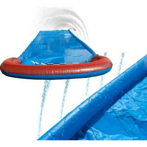 SunClub Vízicsúszda, 488x90cm, kék és piros felfújható vízi csúszda vízfújóval - Jilong