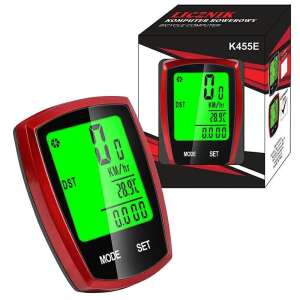 K455E Bezprzewodowy licznik rowerowy - Ekran dotykowy 104902248 - Jazda na rowerze