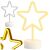 Lampki choinkowe Standing Star 100 LED, duże USB 104904039