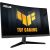 Perspektywiczny widok monitora gamingowego zakrzywionego ASUS TUF Gaming VG27VQM1B 27 cali