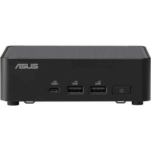 ASUS NUC 14 Pro Mini-PC, Vorderansicht, schwarz
