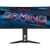 GIGABYTE MO34WQC2 34 hüvelykes WQHD ívelt OLED gaming monitor elölnézet