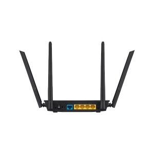 ASUS RT-AC1200 V2 Dual-Band WiFi Router hátulnézet, portok láthatók - Wi-Fi router, adapter