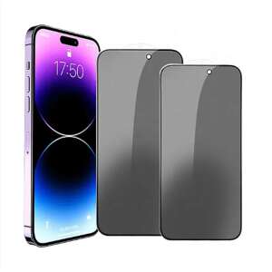 iPhone 13 Pro Max Privacy Screen Protector, Tempered Glass, 9H Hardness, Black - D&K WONDER