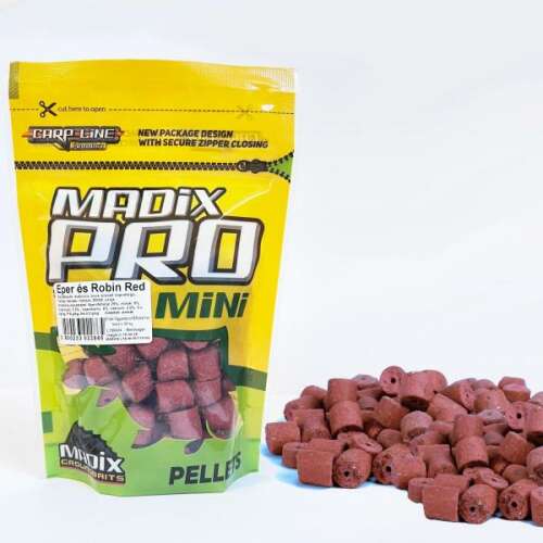 Madix Pro Mini Pellet - Eper & Robin Red - 14mm - 200g