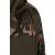 Fox Rage Lw khaki / camo split zip hoody large, a kapucnis pulóver camo mintájának közeli képe
