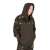 Fox Rage Lw khaki / camo split zip hoody large, férfi camo kapucnis pulóver cipzárral, oldalnézet