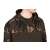 Fox camo split zip kapucnis pulóver, a camo minta közeli képe