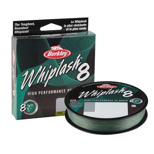 Berkley Whiplash 8 nagy teljesítményű PE fonott zsinór, 150m, 0.08mm - Fonott zsinór
