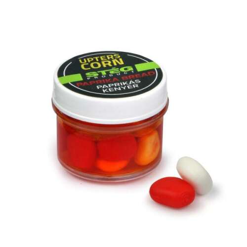 Upters Corn Steg paprika kenyér kukorica csalétek üvegben
