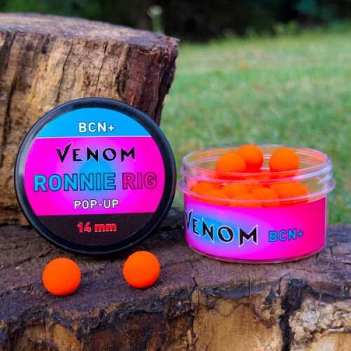 Venom Ronnie Rig Pop-Up 14mm BCN+ narancssárga horgászcsali - PopUp
