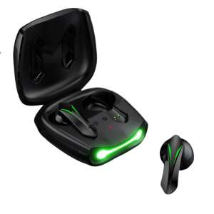 D&K WONDER wireless bluetooth earbuds with charging case, black - D&K WONDER