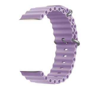 Purple silicone Apple Watch band, D&K Ocean, compatible with Apple Watch Ultra, 8, 7, 6, 5, 4, 3, 2, 49mm, 45mm, 44mm, 42mm - D&K WONDER