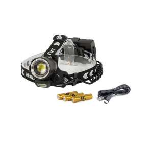 Bailong LED fejlámpá power bankkal, Cree XHP360, kültéri tevékenységekhez, kempingezéshez, túrázáshoz és éjszakai tevékenységekhez - Bailong