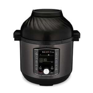 Instant Pot Pro Crisp 8 Multi-Cooker și Air Fryer, negru, vedere din față - Oale electrice