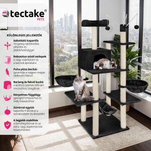 Lilou Macska Kaparófa - Több Szintes - 120x61x165 cm