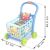 Ricokids 3in1 blue shopping cart toy with dimensions