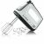 Angled view of Severin HM3830 hand mixer