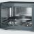 Interior view of Severin MW7752 microwave oven with pizza plate