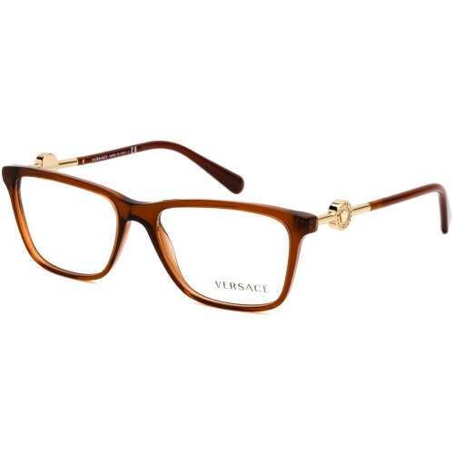 Versace VE3299B szemüvegkeret átlátszó barna / Clear lencsék női 37950140