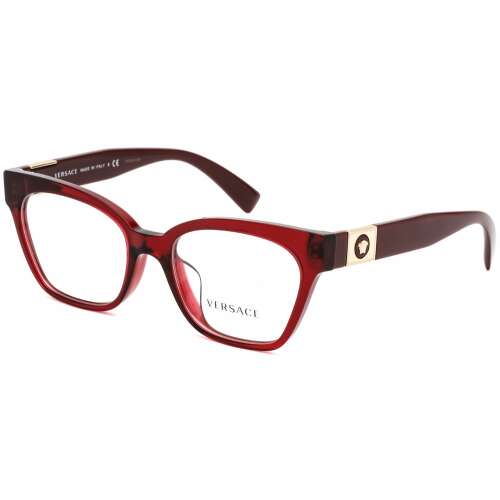 Versace VE3294F szemüvegkeret átlátszó bordó / Clear lencsék női 37950178