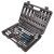 Scheppach TB 94 94-Piece Tool Set in Case, Socket Wrenches, Ratchets, and Bits