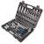Scheppach TB 94 94-piece tool set in a case, socket wrenches, screwdrivers, bits, and other tools