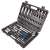 Scheppach TB 94 94-piece tool set in a case, socket wrenches, screwdrivers, bits, and other tools