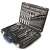 Scheppach TB 217 217-piece tool set with sockets, wrenches, bits, and accessories in a carrying case