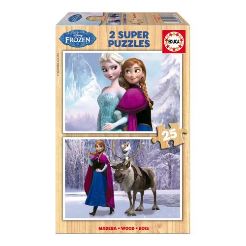Educa Disney gyerek Puzzle 2x25db - Jégvarázs 30476362