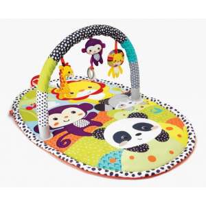 Infantino Explore & Store Játszószőnyeg játékhíddal - Szafari #sárga-fehér 37986087 Bébitornázók és játszószőnyegek - Szafari